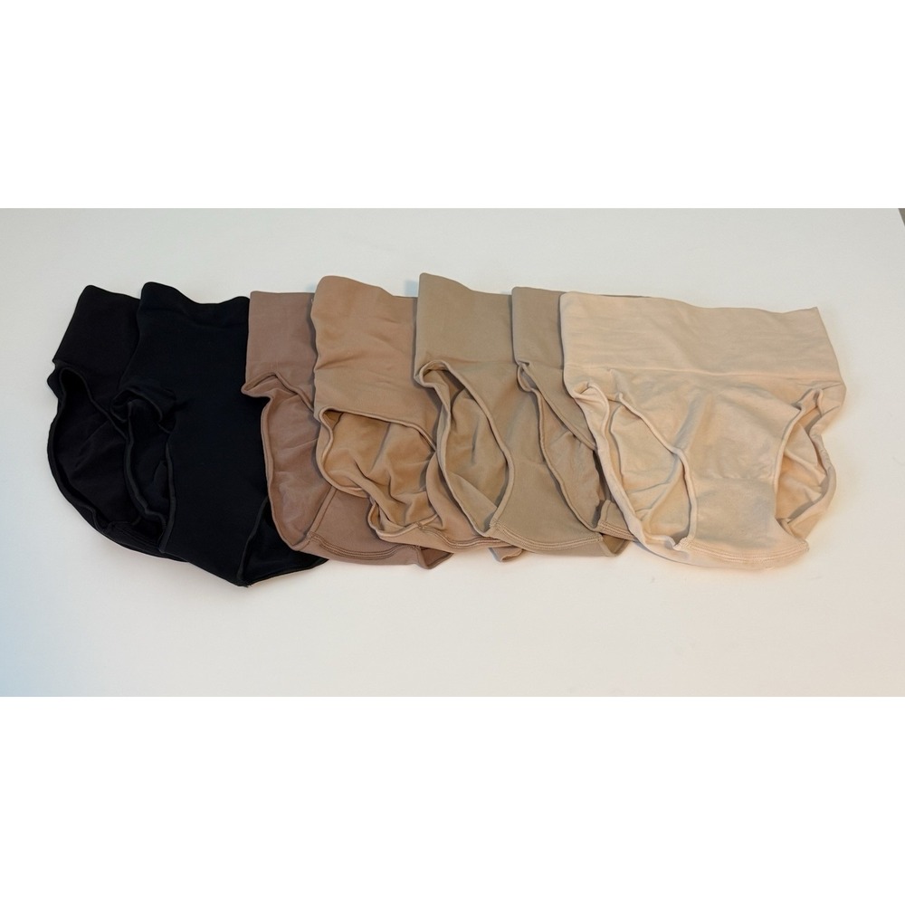 SKIMS High Waist Brief Bundle 7 Pieces Sizes XXS–XL Nude Black Shapewear NWOT